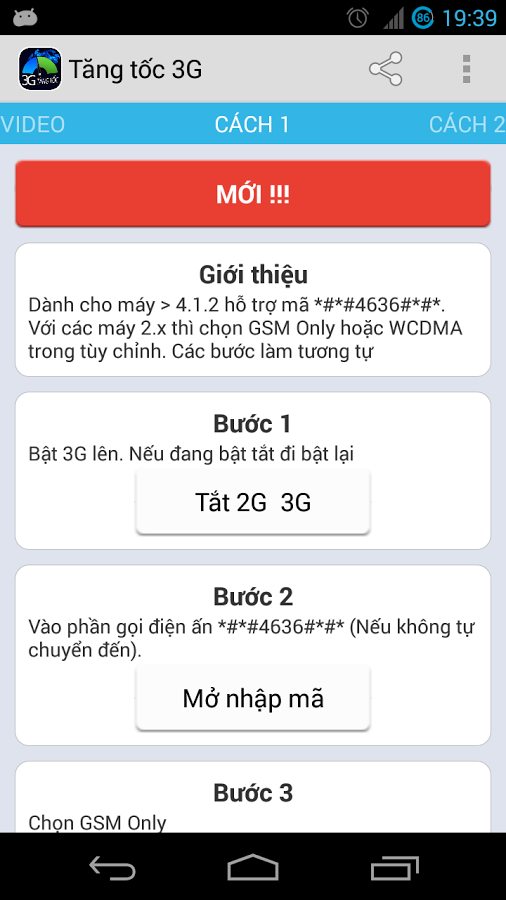Ken - Ứng Dụng Tăng Tốc Độ Mạng 3G