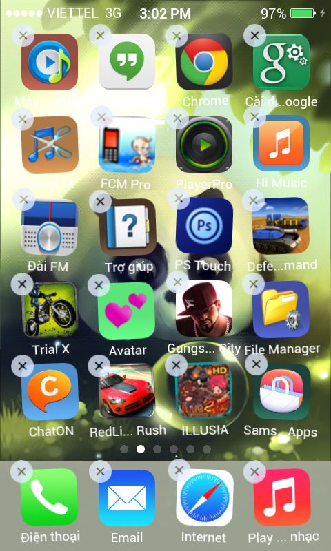 Ken - Giao Diện iLaucher - iOS 7 cho Android